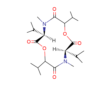 Cyclo(3-methyl-D-2-hydroxybutanoyl-N-methyl-D-valyl-3-methyl-L-2-hydroxybutanoyl-N-methyl-D-valyl)(9CI)