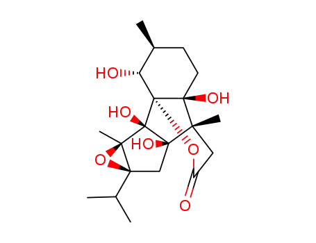 Molecular Structure of 188299-45-8 (1,2-epoxyanhydrocinnzeylanol)