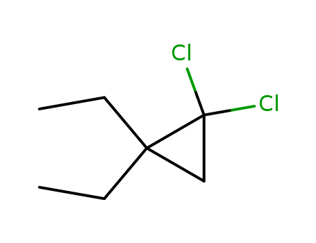 Cyclopropane,1,1-dichloro-2,2-diethyl- cas  5685-45-0