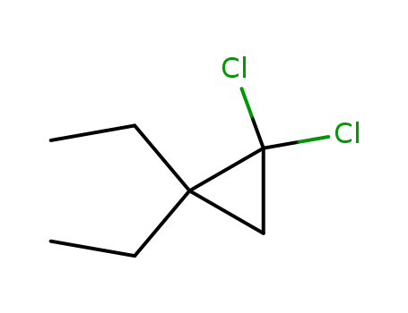 Molecular Structure of 5685-45-0 (1,1-dichloro-2,2-diethylcyclopropane)