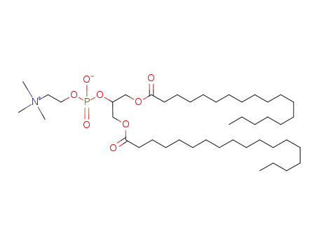 Molecular Structure of 5655-10-7 (1,3-bis(octadecanoyloxy)propan-2-yl 2-(trimethylammonio)ethyl phosphate)