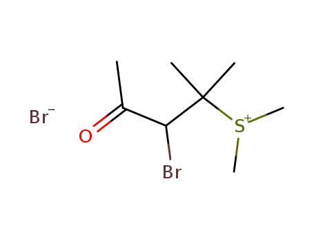 (2-Bromo-1,1-dimethyl-3-oxo-butyl)-dimethyl-sulfonium; bromide