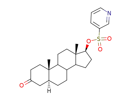 Pyridine-3-sulfonic acid (5S,10S,13S,17S)-10,13-dimethyl-3-oxo-hexadecahydro-cyclopenta[a]phenanthren-17-yl ester