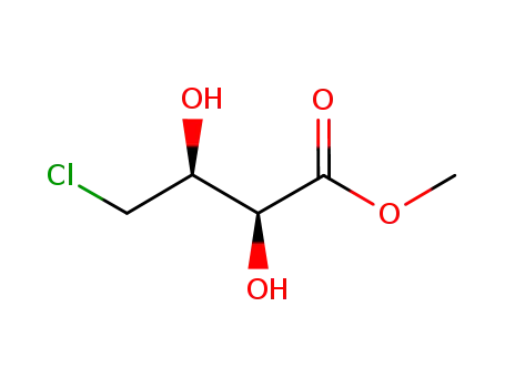 Molecular Structure of 1020739-26-7 (methyl (2S,3S)-4-chloro-2,3-dihydroxybutanoate)