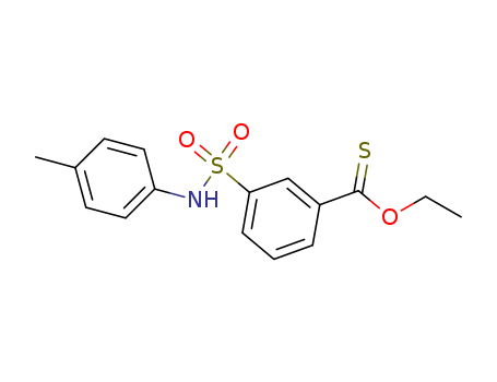 Benzenecarbothioicacid, 3-[[(4-methylphenyl)amino]sulfonyl]-, O-ethyl ester