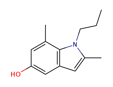 1H-Indol-5-ol,2,7-dimethyl-1-propyl-
