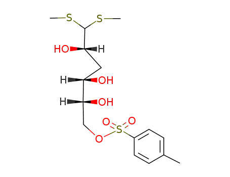<i>O</i><sup>6</sup>-(toluene-4-sulfonyl)-<i>D</i>-<i>arabino</i>-3-deoxy-hexose dimethyl dithioacetal