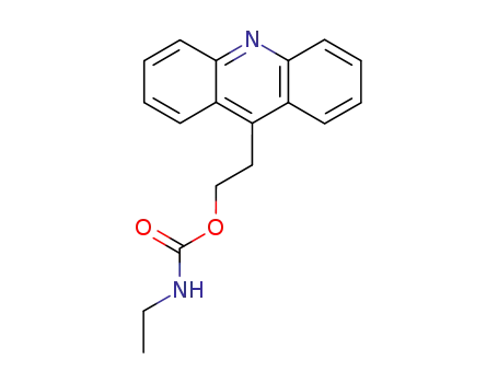 Molecular Structure of 56962-70-0 (2-(acridin-9-yl)ethyl ethylcarbamate)