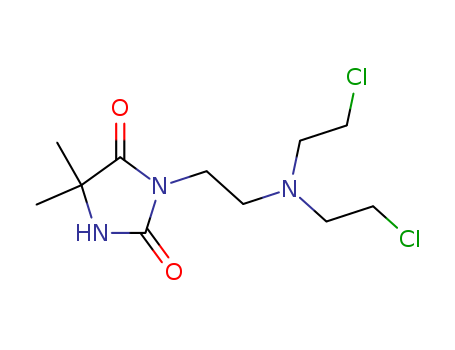 2,4-Imidazolidinedione,3-[2-[bis(2-chloroethyl)amino]ethyl]-5,5-dimethyl-