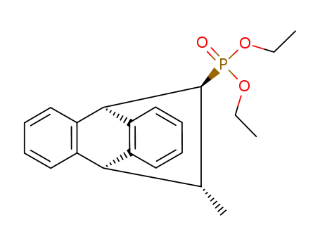 trans-diethyl 12-methyl-9,10-dihydro-9,10-ethanoanthracen-11-ylphosphonate