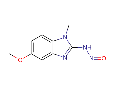 (5-methoxy-1-methyl-1<i>H</i>-benzoimidazol-2-yl)-nitroso-amine