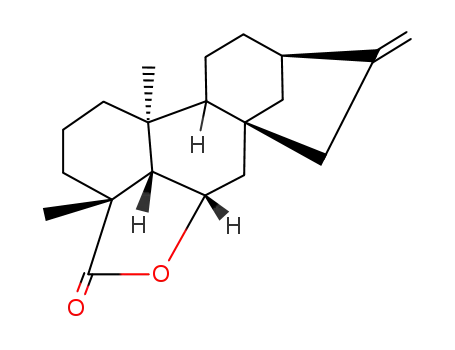 Kaur-16-en-18-oic acid,6-hydroxy-, g-lactone,(4a,6a)- (9CI)