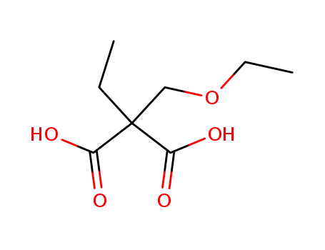 Molecular Structure of 90114-09-3 (ethoxymethyl-ethyl-malonic acid)