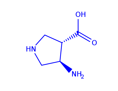 4-amino-(3R,4R)-rel-3-Pyrrolidinecarboxylic acid, cas no. 80546-89-0 98%