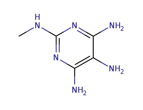 Pyrimidinetetramine,  N2-methyl-  (9CI)