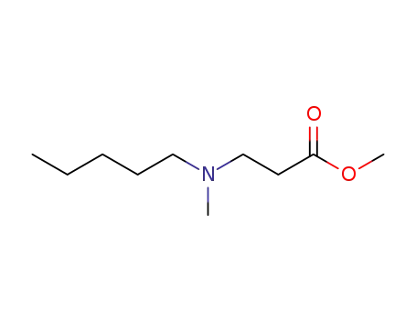 Molecular Structure of 744266-99-7 (N-Methyl-N-pentyl-beta-alanine methyl ester)
