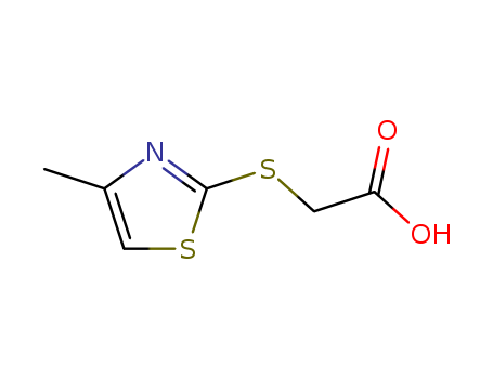 [(4-methyl-1,3-thiazol-2-yl)thio]acetic acid(SALTDATA: FREE)