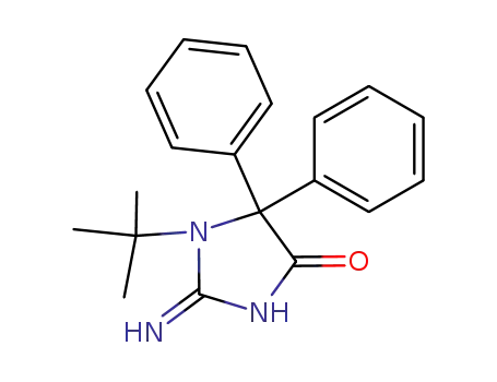 2-アミノ-1-tert-ブチル-5,5-ジフェニル-4,5-ジヒドロ-1H-イミダゾール-4-オン