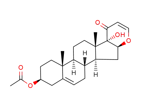 3-acetoxy-17-hydroxy-16β,23-epoxy-21,24-dinorchola-5,22(23)-dien-20-one