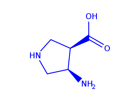 3-PYRROLIDINECARBOXYLIC ACID 4-AMINO-,(3R,4R)-