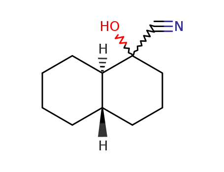 cyano-2 bicyclo(4.4.0)decanol-2 trans