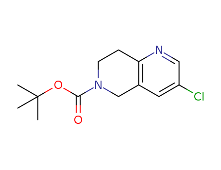 1,6-NAPHTHYRIDINE-6(5H)-CARBOXYLIC ACID, 3-CHLORO-7,8-DIHYDRO-, 1,1-DIMETHYLETHYL ESTER