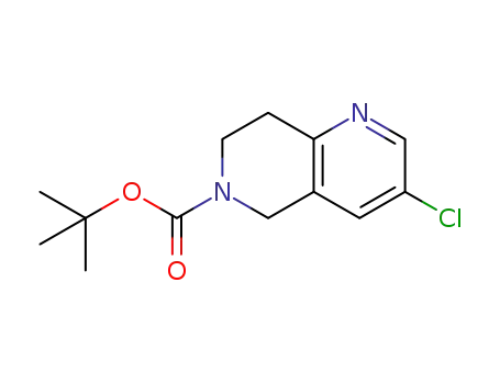 1,6-나프티리딘-6(5H)-카르복시산, 3-클로로-7,8-디히드로-, 1,1-디메틸에틸에스테르