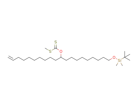 O-(1-((tert-butyldimethylsilyl)oxy)icos-19-en-10-yl) S-methyl carbonodithioate