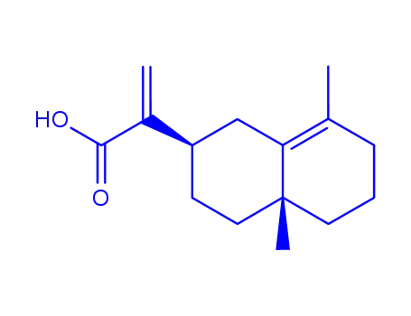Molecular Structure of 62458-44-0 (Isocostic acid)