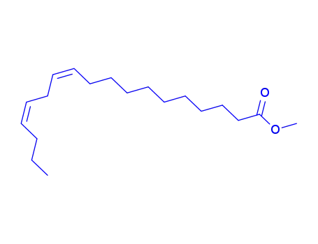 Molecular Structure of 56554-61-1 (11,14-OCTADECADIENOICACID,ME)
