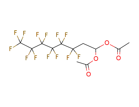 Acetic acid 1-acetoxy-3,3,4,4,5,5,6,6,7,7,8,8,8-tridecafluoro-octyl ester