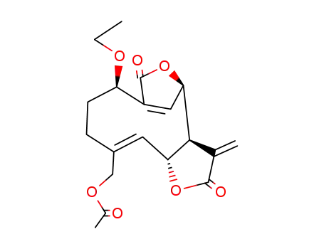 Molecular Structure of 56650-63-6 (CINERENIN ACETATE)