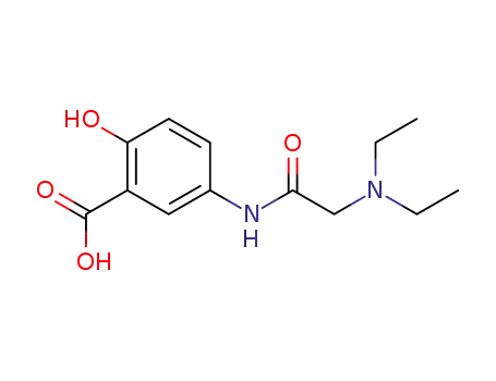 5-[(<i>N</i>,<i>N</i>-diethyl-glycyl)-amino]-2-hydroxy-benzoic acid