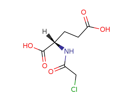 Molecular Structure of 56576-86-4 (CHLOROACETYL-L-GLUTAMIC ACID)