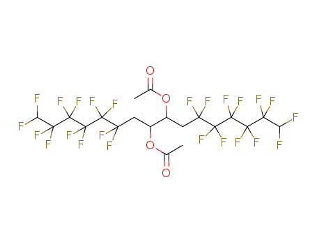2,3-diacetoxy-1,4-bis(6H-perfluorohexyl)butane