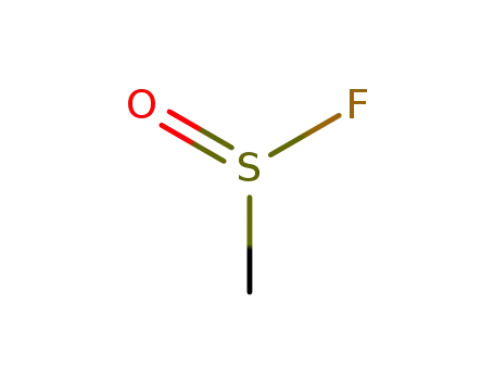 Molecular Structure of 56755-41-0 (Methanesulfinyl fluoride)