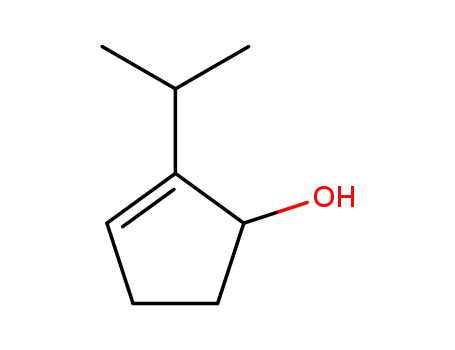 Molecular Structure of 139276-04-3 (2-Cyclopenten-1-ol, 2-(1-methylethyl)-)