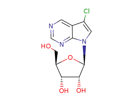 2-(5-Chloropyrrolo[2,3-d]pyrimidin-7-yl)-5-(hydroxymethyl)oxolane-3,4-diol