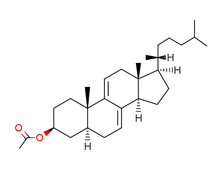 5α-cholesta-7,9(11)-dien-3β-yl acetate