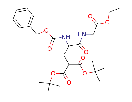 Molecular Structure of 56926-93-3 (N-carbobenzoxy-(gamma,gamma'-di-tert-butyl)-gamma-carboxyglutamylglycine ethyl ester)