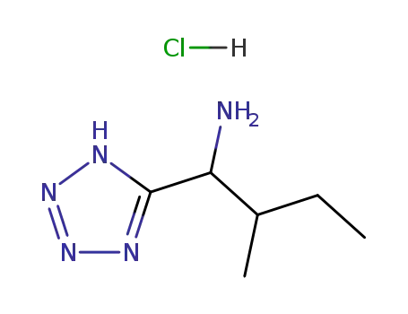 2-methyl-1-(1H-tetrazol-5-yl)butan-1-amine hydrochloride