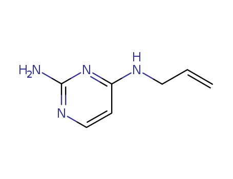 Pyrimidine, 4-(allylamino)-2-amino- (7CI,8CI)