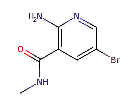 2-아미노-5-브로모-N-메틸피리딘-3-카르복사미드