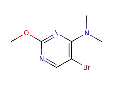 4-Pyrimidinamine,5-bromo-2-methoxy-N,N-dimethyl-