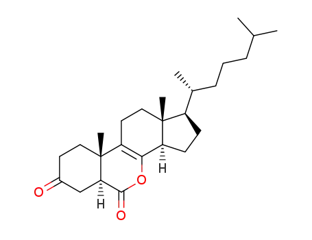 (S)-7-Oxa-8-cholesten-3,6-dione