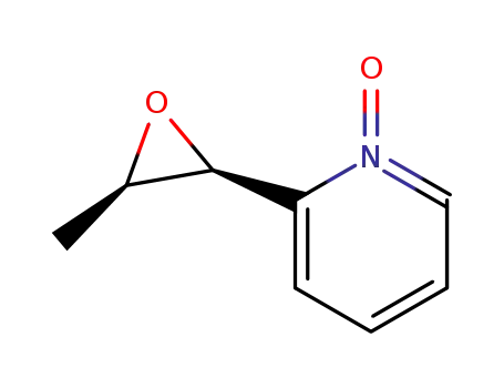 Molecular Structure of 343865-25-8 (Pyridine, 2-(3-methyloxiranyl)-, 1-oxide (9CI))