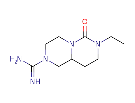 7-ethyl-6-oxooctahydro-2H-pyrazino[1,2-c]pyrimidine-2-carboximidamide