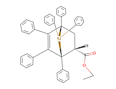 1,4,5,6,7,7-ヘキサフェニル-7-シラビシクロ[2.2.1]ヘプタ-5-エン-2-カルボン酸エチル