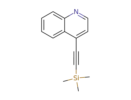 4-Trimethylsilanylethynyl-quinoline