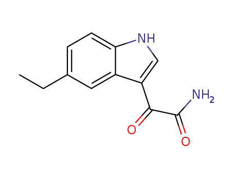 2-(5-Ethyl-1H-indol-3-yl)-2-oxo-acetamide